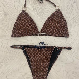 Lv woman’s bikini and size 9 Sandals bundle